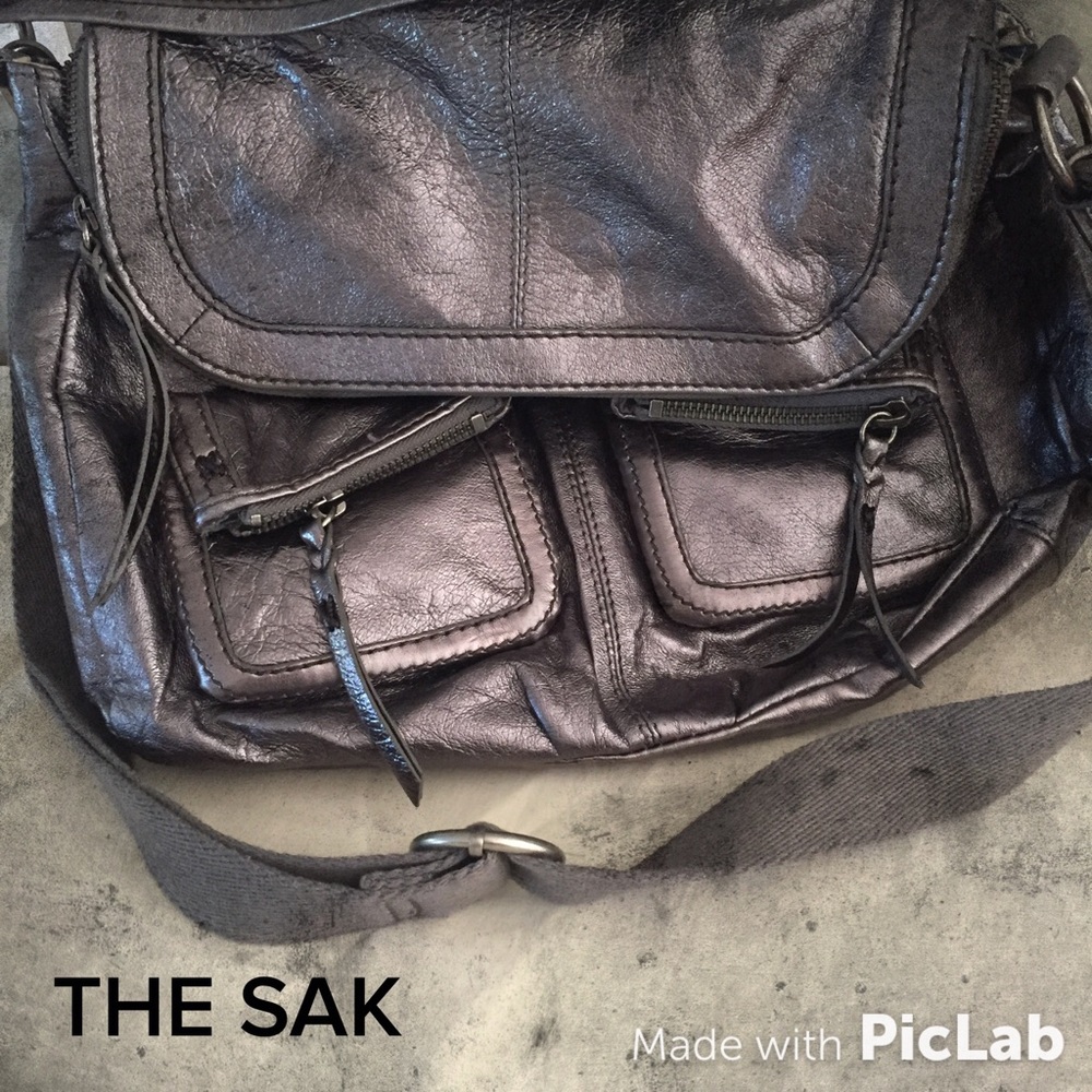 The Sak Metallic Shoulder/Cross-body